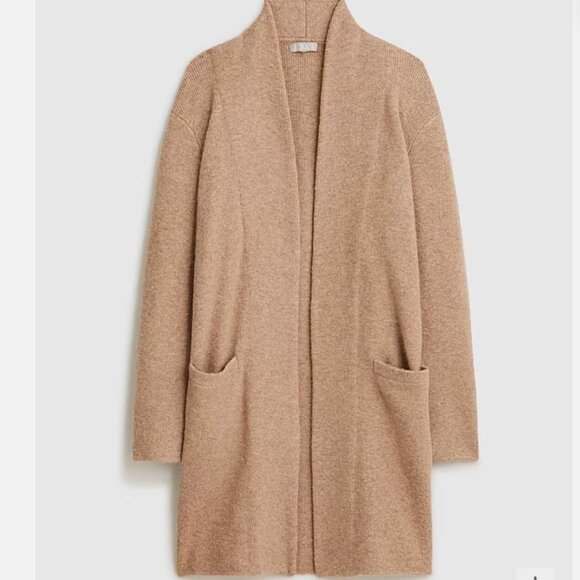 NWT J.Crew Cocoon Sweater Blazer, Size Medium - Picture 1 of 7